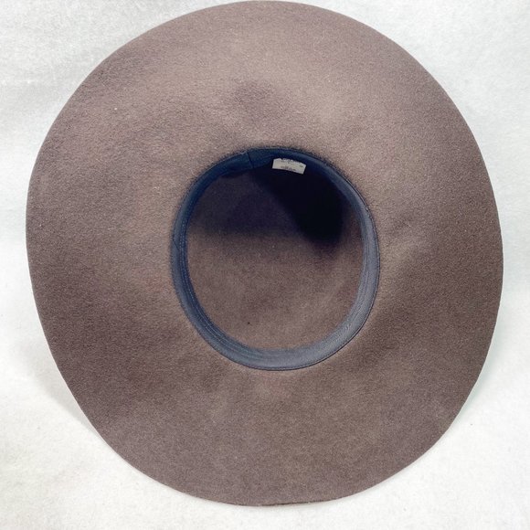 Grace Hats Brown Wool Wide Brim Hat main image 10